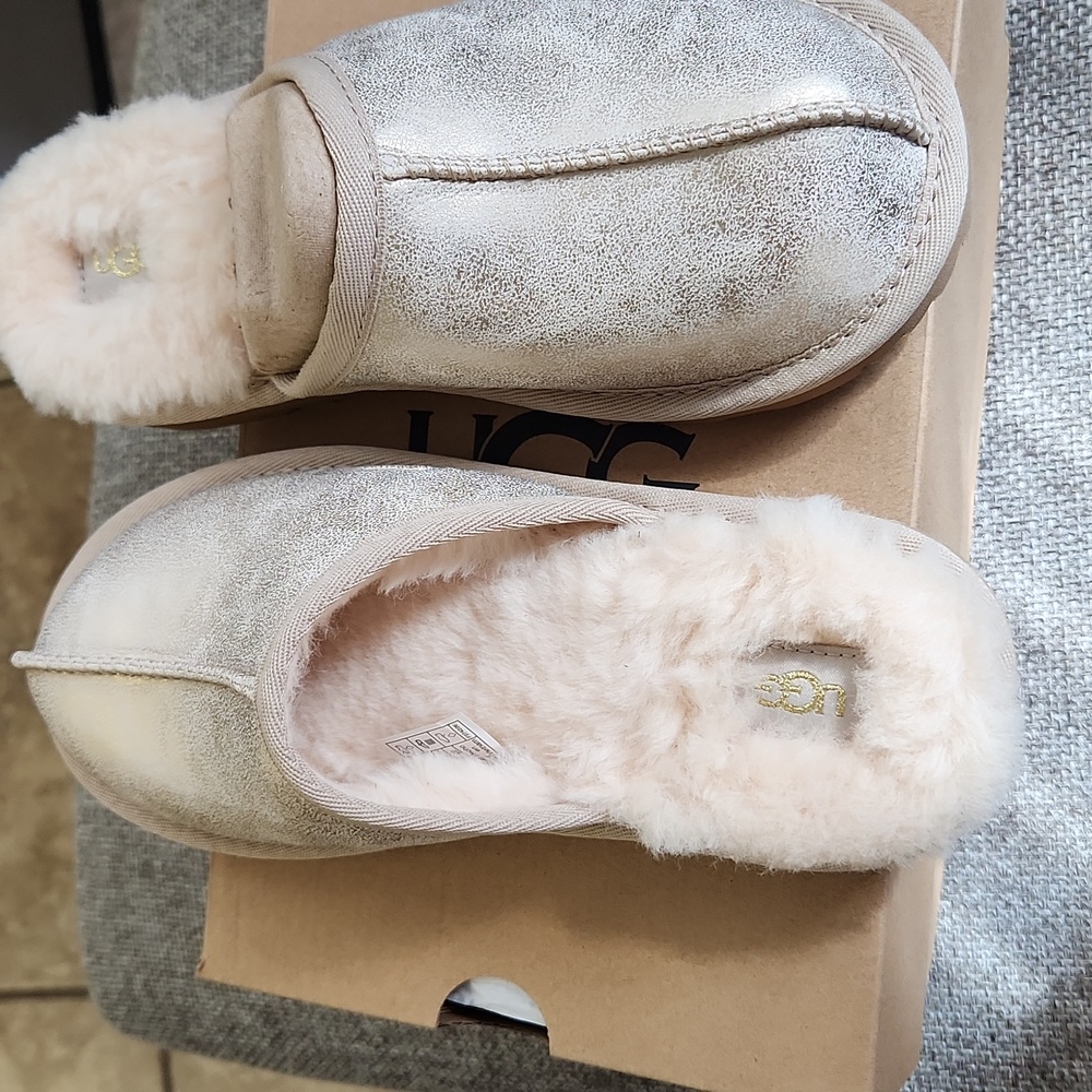 Ugg keegan metallic slippers kids 3 - Picture 5 of 6